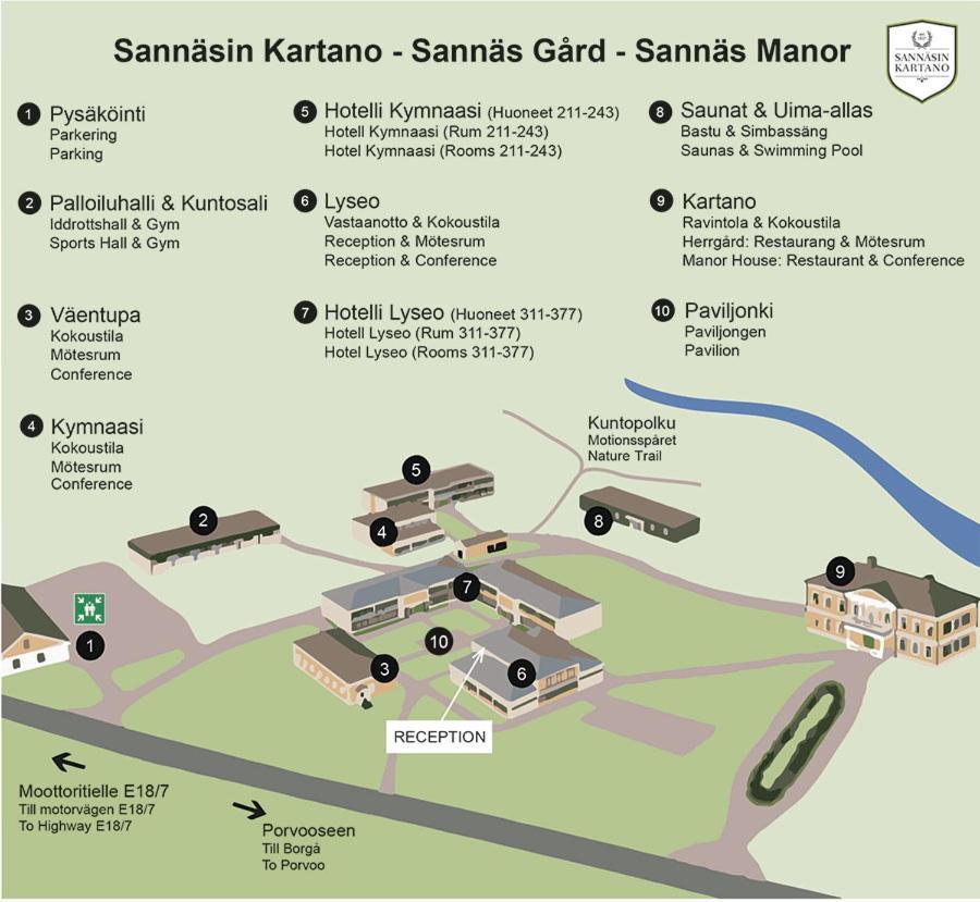 Sannasin Kartano Ξενοδοχείο Εξωτερικό φωτογραφία